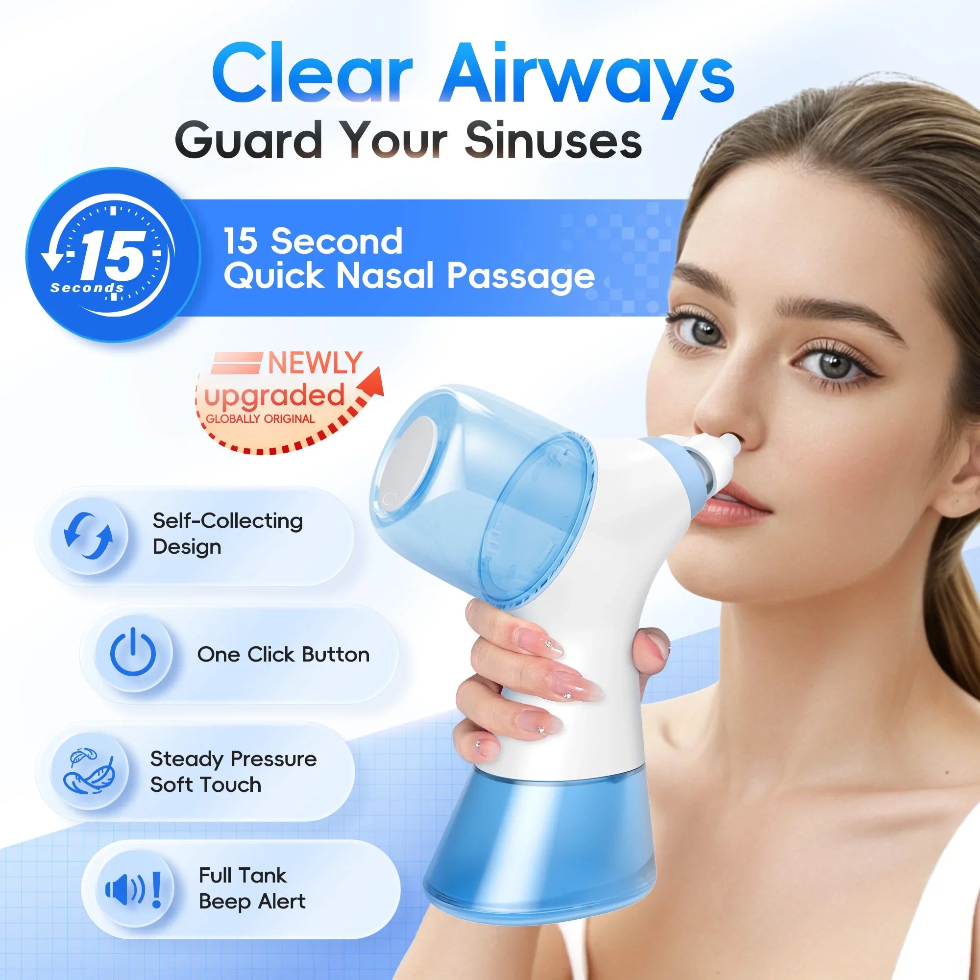 Dual-Action Nasal Cleaner