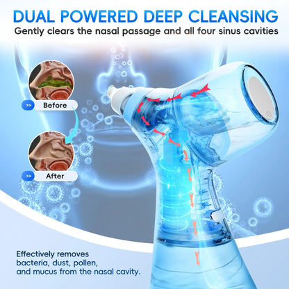 Dual-Action Nasal Cleaner